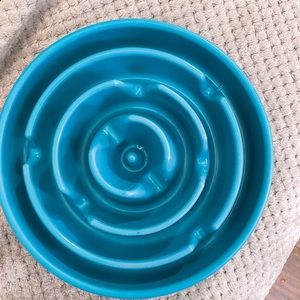 Slow feeder bowl